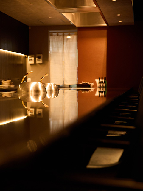 Teppanyaki counter