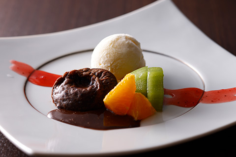 Baked ice cream