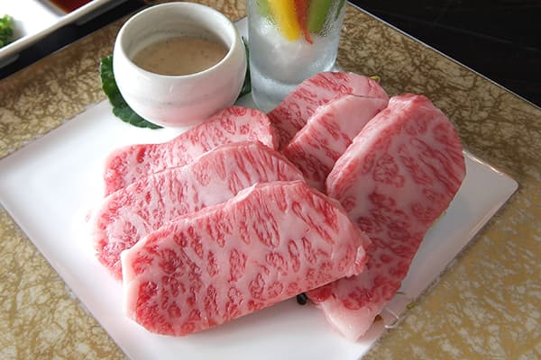 松阪牛陶板焼き